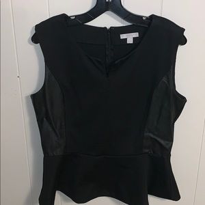 Peplum Sleeveless Top